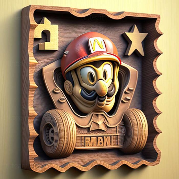 3D модель Гра Mario Kart Tour (STL)